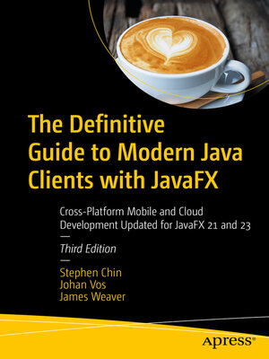 cover image of The Definitive Guide to Modern Java Clients with JavaFX